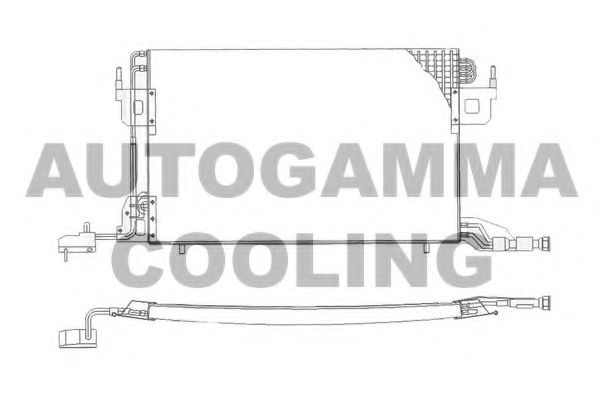 Конденсатор, кондиционер AUTOGAMMA 101590