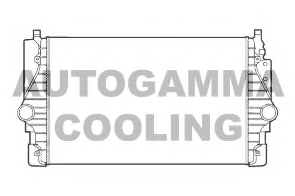 Интеркулер AUTOGAMMA 103753