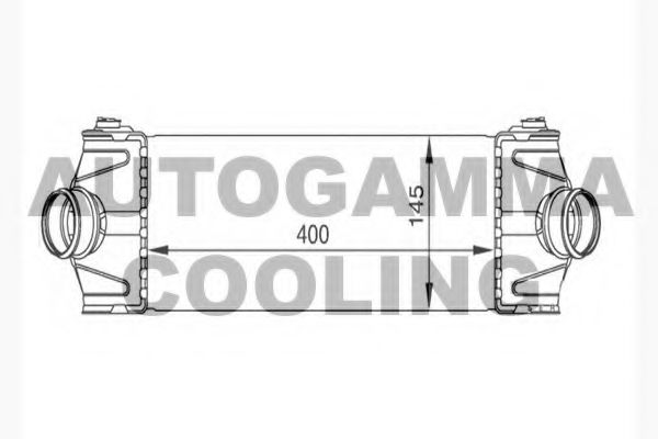 Интеркулер AUTOGAMMA 104496