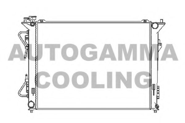 Радиатор, охлаждение двигателя NISSENS 66997