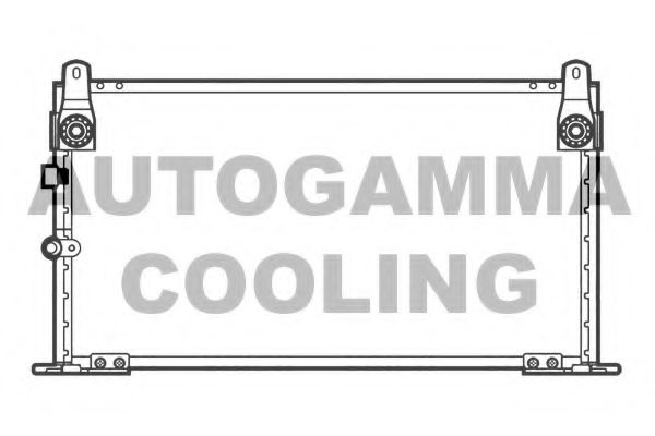 Конденсатор, кондиционер AUTOGAMMA 105895