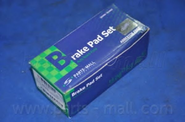 Комплект тормозных колодок, дисковый тормоз PARTS-MALL PKP-001