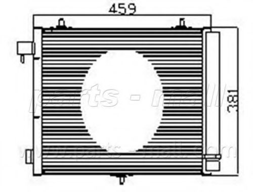 Конденсатор, кондиционер PARTS-MALL PXNCX-050L