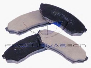 Комплект тормозных колодок, дисковый тормоз MDR MFP-2505