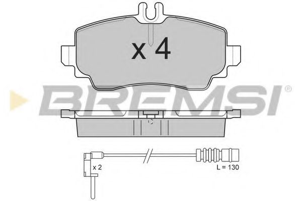 Комплект тормозных колодок, дисковый тормоз LUCAS ELECTRICAL GDB1292