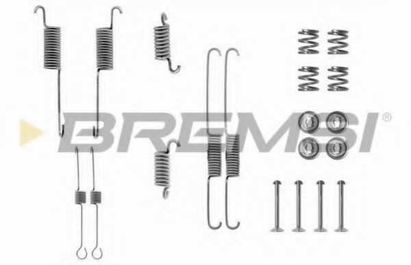 Комплектующие, тормозная колодка BREMSI SK0615