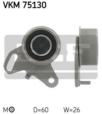 Натяжной ролик, ремень ГРМ SKF VKM 75130