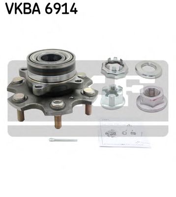 Комплект подшипника ступицы колеса SKF VKBA 6914