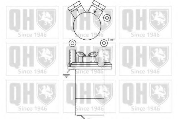 Топливный насос QUINTON HAZELL QFP172E