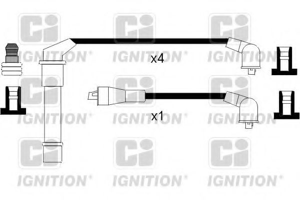 Комплект проводов зажигания QUINTON HAZELL XC1034
