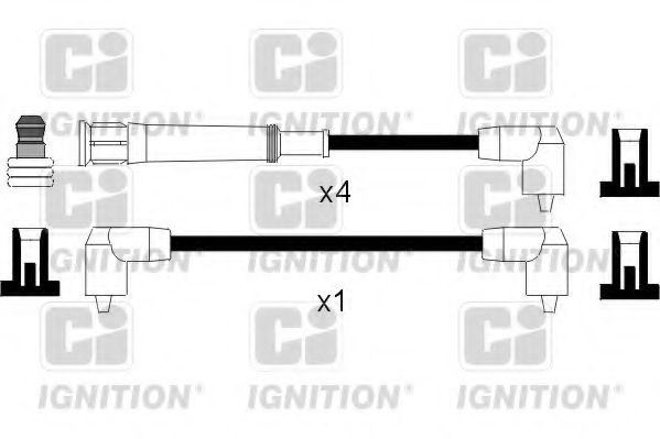 Комплект проводов зажигания QUINTON HAZELL XC1100