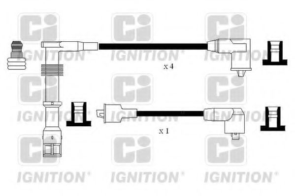 Комплект проводов зажигания QUINTON HAZELL XC1175
