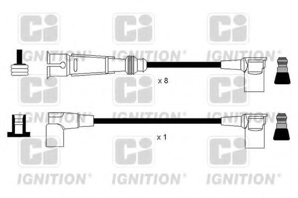 Комплект проводов зажигания QUINTON HAZELL XC1182