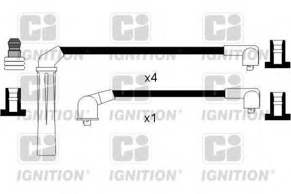 Комплект проводов зажигания QUINTON HAZELL XC773