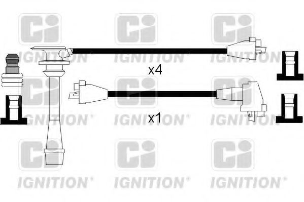 Комплект проводов зажигания QUINTON HAZELL XC861