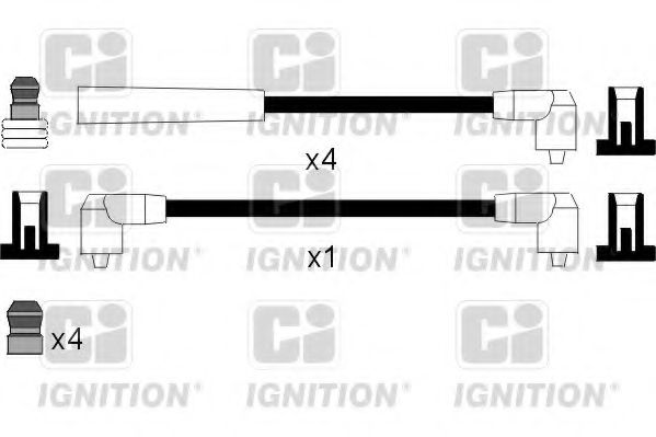 Комплект проводов зажигания QUINTON HAZELL XC951