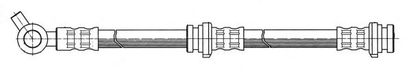 Тормозной шланг FERODO FHY3074
