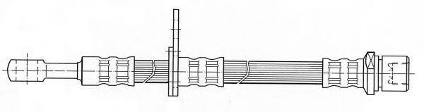 Тормозной шланг FERODO FHY3103