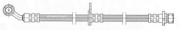 Тормозной шланг FERODO FHY3212