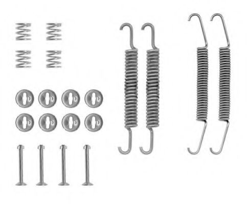 Комплектующие, тормозная колодка MINTEX MBA548