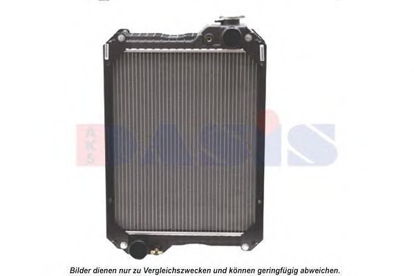 Радиатор, охлаждение двигателя AKS DASIS 239979A2