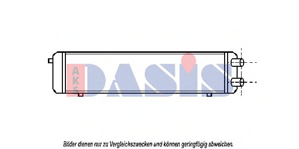 Радиатор, охлаждение двигателя AKG 85503