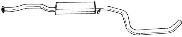 Средний глушитель выхлопных газов AKS DASIS SG25494