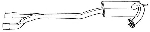 Предглушитель выхлопных газов AKS DASIS SG12322