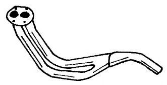 Труба выхлопного газа AKS DASIS SG12133