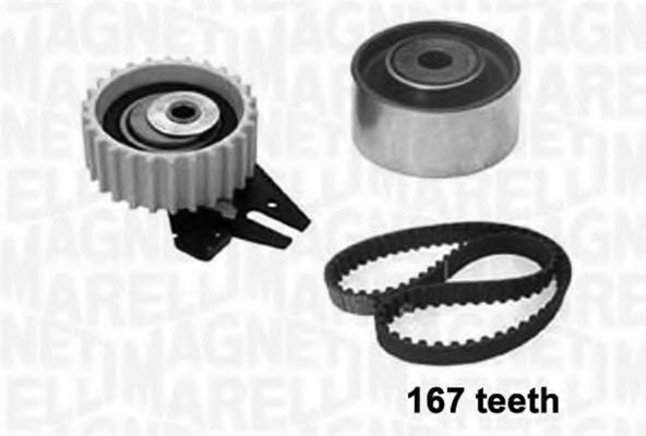 Комплект ремня ГРМ MAGNETI MARELLI 341301870000