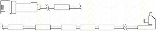 Сигнализатор, износ тормозных колодок TRISCAN 8115 24011