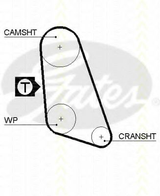 Ремень ГРМ PEX 202155