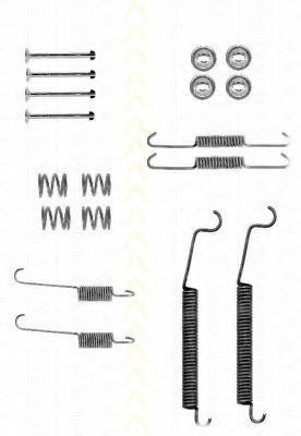 Комплектующие, тормозная колодка TRISCAN 8105 102599