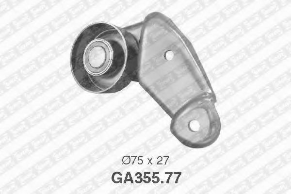 Паразитный / ведущий ролик, поликлиновой ремень SNR GA355.77
