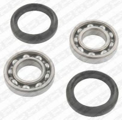 Комплект подшипника ступицы колеса SNR R181.01