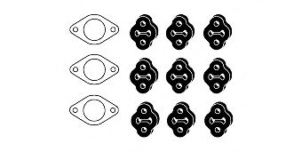 Монтажный комплект, система выпуска HJS 82 44 7470