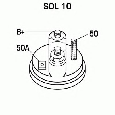 Стартер DELCO REMY DRS0096