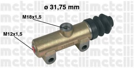 Главный тормозной цилиндр METELLI 050103