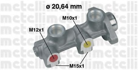 Главный тормозной цилиндр METELLI 05-0184