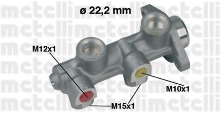 Главный тормозной цилиндр METELLI 05-0189