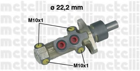 Главный тормозной цилиндр METELLI 05-0233