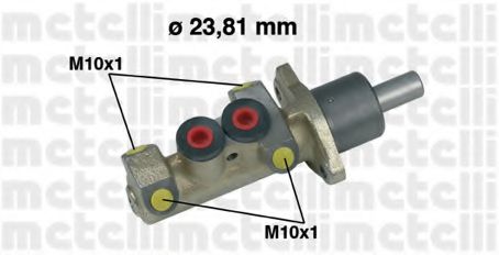 Главный тормозной цилиндр METELLI 05-0253