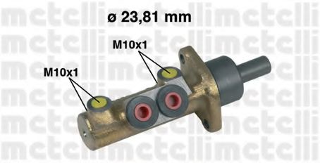 Главный тормозной цилиндр METELLI 05-0413