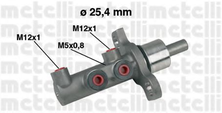 Главный тормозной цилиндр METELLI 05-0439