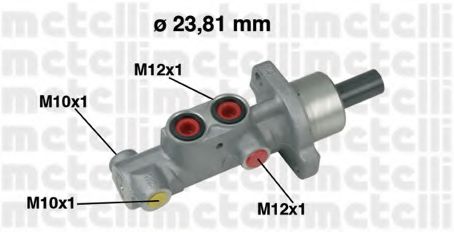 Главный тормозной цилиндр METELLI 05-0631