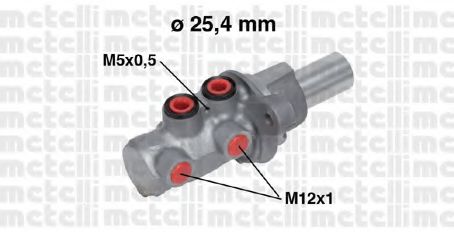 Главный тормозной цилиндр METELLI 05-0754