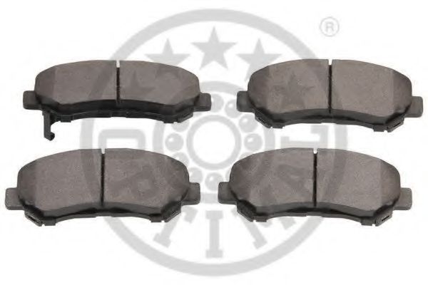 Комплект тормозных колодок, дисковый тормоз OPTIMAL 12372