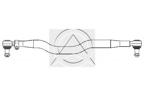 Поперечная рулевая тяга SIDEM 500535