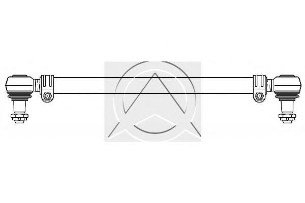 Поперечная рулевая тяга SIDEM 62132