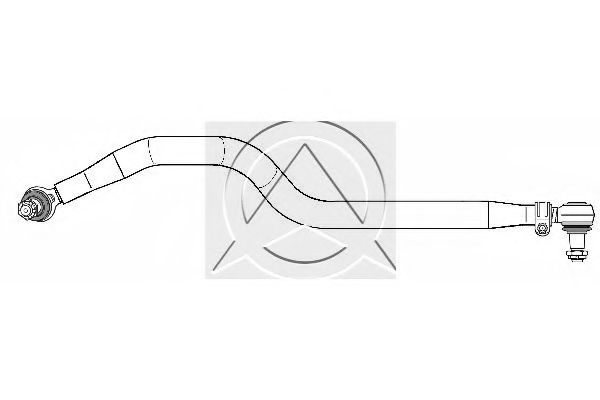 Продольная рулевая тяга SIDEM 625434